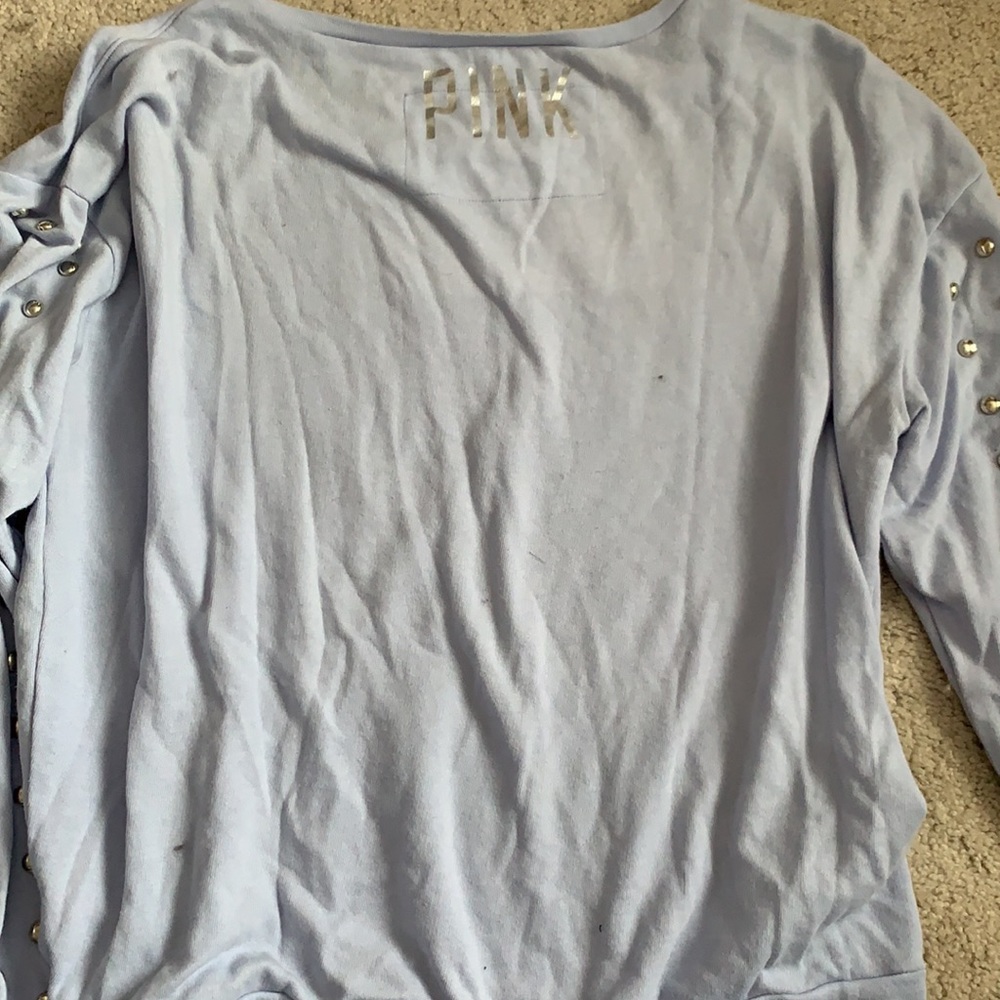 PINK pullover with arm decal - Picture 2 of 3